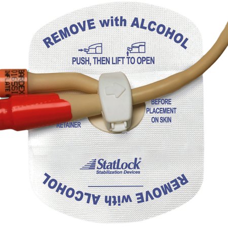 Foley Stabilization Device Statlock® Sterile, Tricot Anchor Pad, Adult (1/EA 25/BX) by Bard Urologicals  ID FOL0102